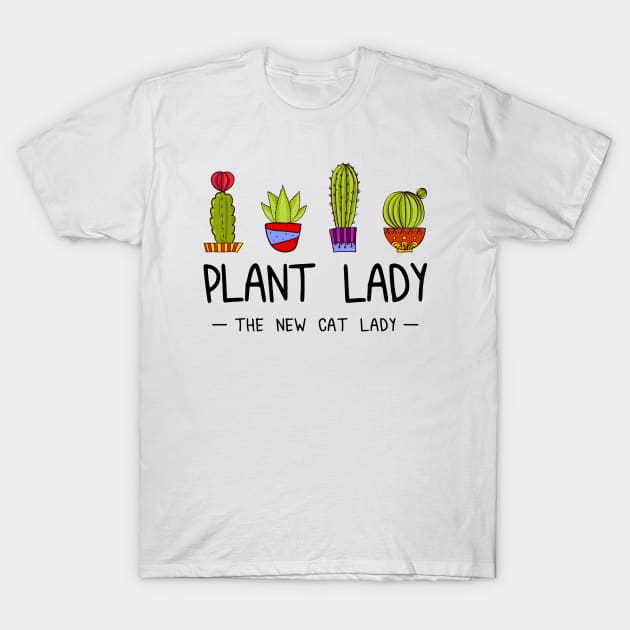 Plant Lady T-Shirt by FontfulDesigns